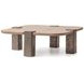 Bristol Point Saddle Brown Square Tall Cocktail Table