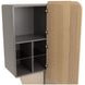 Bristol Point Saddle Brown 2 Doors Bar Cabinet