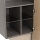 Bristol Point Saddle Brown 2 Doors Bar Cabinet