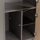 Bristol Point Saddle Brown 2 Doors Bar Cabinet