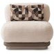 Bristol Point Fawn 5 Piece Modular Sectional with Pillow