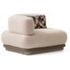 Bristol Point Fawn 5 Piece Modular Sectional with Pillow