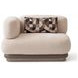 Bristol Point Fawn 5 Piece Modular Sectional with Pillow