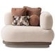 Bristol Point Fawn 5 Piece Modular Sectional with Pillow
