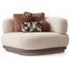 Bristol Point Fawn 5 Piece Modular Sectional with Pillow