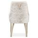 Monaco Elegance Shimmer Ivory and Almond Dining Arm Chair