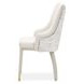Monaco Elegance Shimmer Ivory and Almond Dining Arm Chair