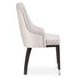 Monaco Elegance Charcoal Sand and Zinc Dining Arm Chair