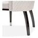 Monaco Elegance Charcoal Sand and Zinc Dining Arm Chair