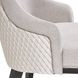 Monaco Elegance Charcoal Sand and Zinc Dining Arm Chair