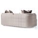 Monaco Elegance Zinc and Silver 85" Sofa