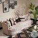 Monaco Elegance Zinc and Silver Mansion 102" Sofa