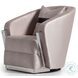 Monaco Elegance Silver and Zinc Accent Chair