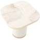 Gineverra Ivory and Gold Rectangular Occassional Table Set