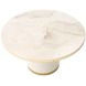 Gineverra Ivory Gold Round Cocktail Table