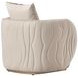 Gineverra Biscotti Upholstered Accent Chair with Pillow