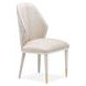 Lisbon Silken Matte Cream Dining Room Set