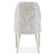 Barcelona Elegance Silken Matte Cream and Opal Dining Side Chair