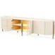 Moderne Rich Champagne 96" TV Stand