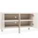 Moderne Rich Champagne 96" TV Stand