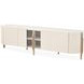 Moderne Rich Champagne 96" TV Stand
