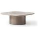 Moderne Rich Champagne Short Occasional Table Set