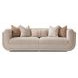 Summerlin Breeze Cashmere and Bright Gold Standard 92" Sofa