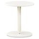 Sassani Pearl White and Gold Round Accent Table