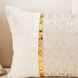 Sassani Crepe and Gold 100" Sofa
