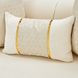 Sassani Crepe and Gold 88" Loveseat