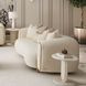 Sassani Crepe and Gold 88" Loveseat