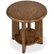 Tanner Tawny Brown Round End Table