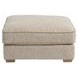 Liam Beige Rectangular Ottoman