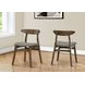 1368 Brown Upholstered Dining Chair Set of 2
