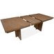 Valmont Harvest Brown 84" Extendable Rectangular Dining Table