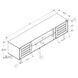 2719 Walnut 72" TV Stand