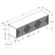 2764 Brown 72" TV Stand