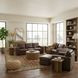 Inglewood Vintage Brown Cigar Leather Living Room Set