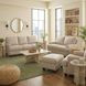 Millbrook Taupe Plain Leather Upholstered Accent Chair