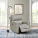 Laredo Cement Leather Zero Gravity Glider Power Recliner with Power Headrest and USB Charging