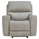 Laredo Cement Leather Zero Gravity Power Reclining Living Room Set with Power Headrest and USB Charging