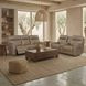 Bryant Tuscan Tan Leather 85" Lay Flat Power Reclining Sofa with Power Headrest and USB Charging