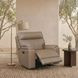Bryant Tuscan Tan Leather Glider Power Recliner with Power Headrest and USB Charging