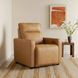 Adell Saddle Leather Lay Flat Power Recliner with Power Headrest and USB Charging
