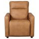 Adell Saddle Leather Lay Flat Power Recliner with Power Headrest and USB Charging