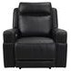 Valley Black Leather Zero Gravity Power Reclining Living Room Set with Power Headrest and USB Charging