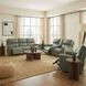 Laredo Sage Moss Leather Zero Gravity Glider Power Recliner with Power Headrest and USB Charging