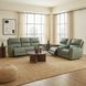 Laredo Sage Moss Leather 87" Zero Gravity Power Reclining Sofa with Fold Down Center Console and USB Charging