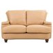 Holden Tan Fawn Leather Living Room Set