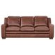 Ellery Brown Auburn Leather Living Room Set